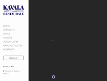 Tablet Screenshot of kavala-praha.cz